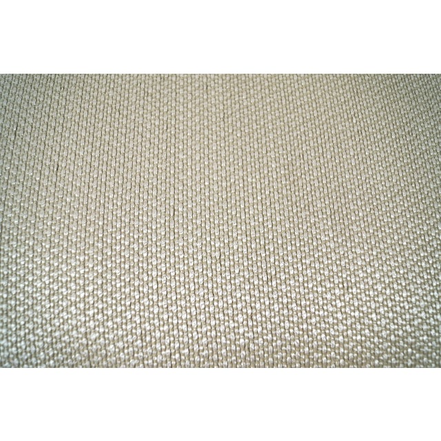 1950’s Mid-Century Modern Long Gold Tweed Sofa For Sale - Image 12 of 12