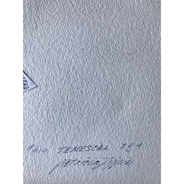 Patricia Zippin "Temescal 3" 1980s Abstract Painting Academie Julian For Sale - Image 4 of 5