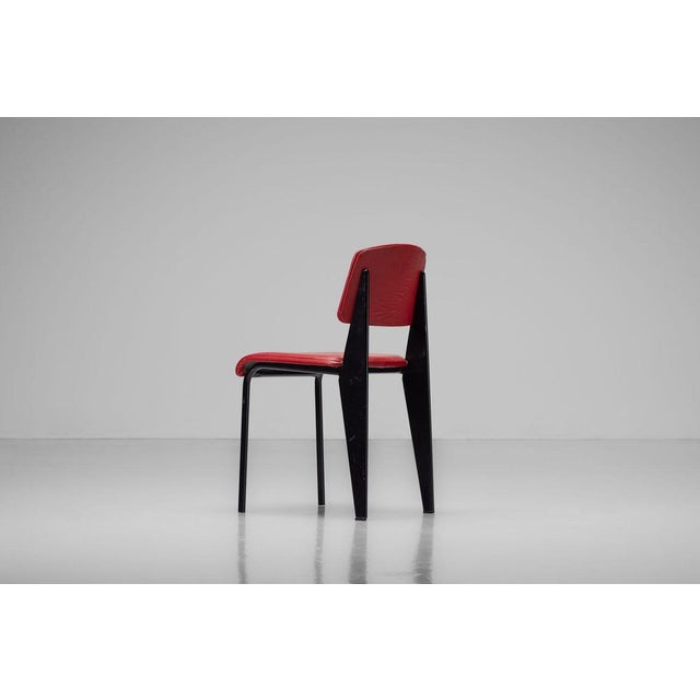 Model 306 Métropole Standard Chair by Jean Prouvé, France, 1951 For Sale - Image 15 of 18