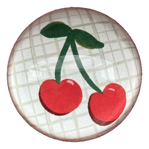 Cherries Glass Paperweight | Lizzet Frausto