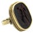 18th Century Georgian 18k Gold Hercules and Omphale Tassie Intaglio Ring, Size 6 For Sale