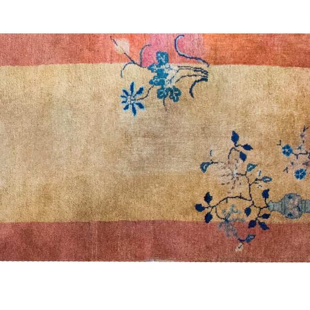 1920s Early 20th Century Chinese Art Deco Runner For Sale - Image 5 of 15