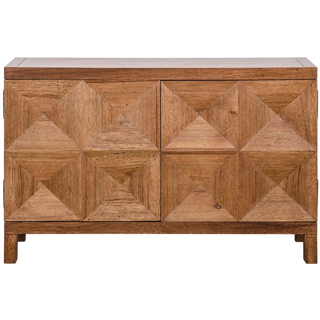 Noir NOIR Quadrant 2 Door Sideboard, Dark Walnut For Sale - Image 4 of 4