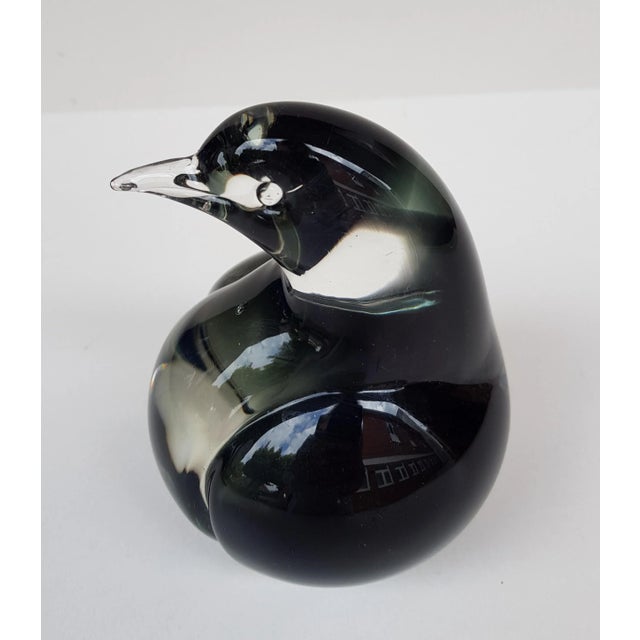 Mid-Century Modern Glass Penguin from Seguso, 1970s For Sale - Image 3 of 5