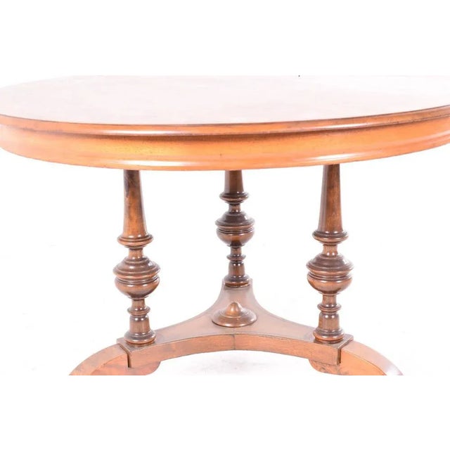 Antique Wood Table For Sale - Image 4 of 5