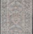Measures: 3'0" x 5'11" All-Over Floral Design Turkish Oushak Rug in Soft Gray and Blush Tones. Keivan Woven Arts / rug...