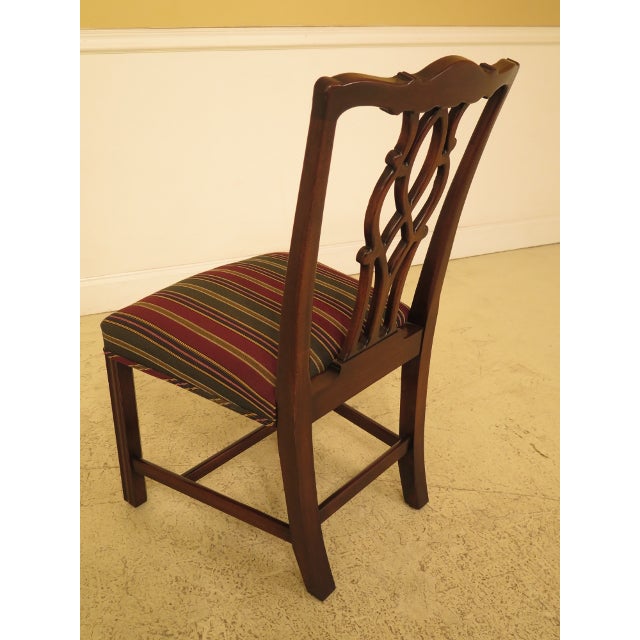 Kindel Chippendale Mahogany Dining Chairs Set of 6 Chairish