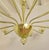 Glass 1980s Large Mid Century Modern Green Murano Glass Chandelier For Sale - Image 7 of 12