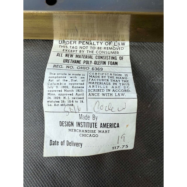 Late 20th Century Milo Baughman for Design Institute America Dining Chairs - Set of 8 For Sale - Image 11 of 11