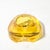 Mid-Century Modernist Citrine Crystal Ashtray Signed Moser For Sale - Image 10 of 17
