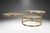 Brass Mid Century Modern Brass Glass Swivel Coffee Table in the Style of Milo Baughman For Sale - Image 8 of 11