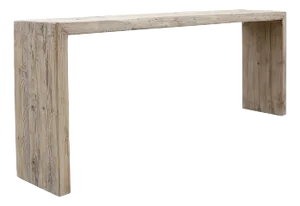 Vintage Waterfall Console Table