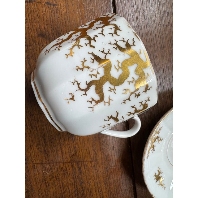 Ceramic Early 19th Century Old Paris Porcelain Cup and Saucer For Sale - Image 7 of 15