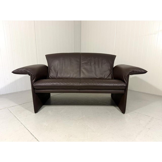 Contemporary Indy Adjustable Sofa in Brown Leather by Christophe Giraud for Jori, Belgium, 1990s For Sale - Image 3 of 18