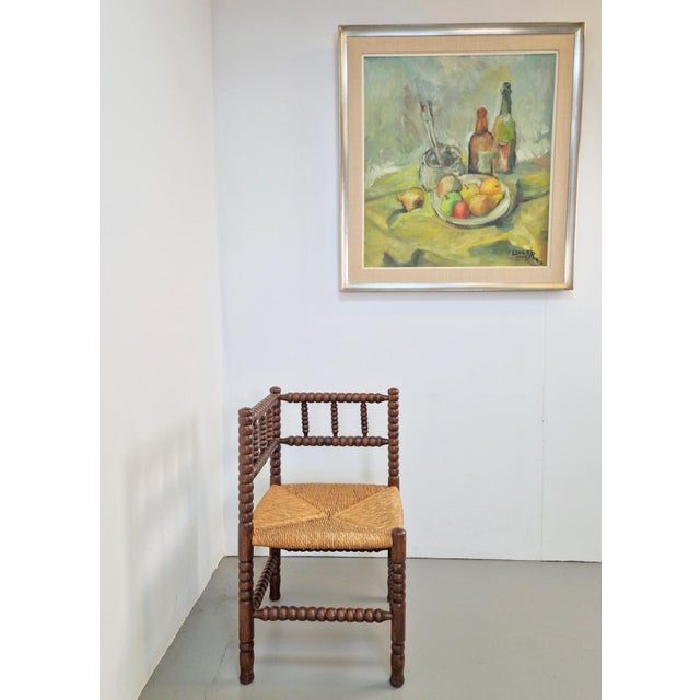 Wolfgang Heinz Unger, Colorful Still Life, 1971, Oil Painting, Framed For Sale - Image 4 of 7