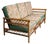 Wood Mid 20th Century Bamboo Sofa For Sale - Image 7 of 11