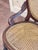 Late 20th Century Vintage Victorian Mahogany Cane Back Rocking Chair With Carved Crest For Sale - Image 5 of 7