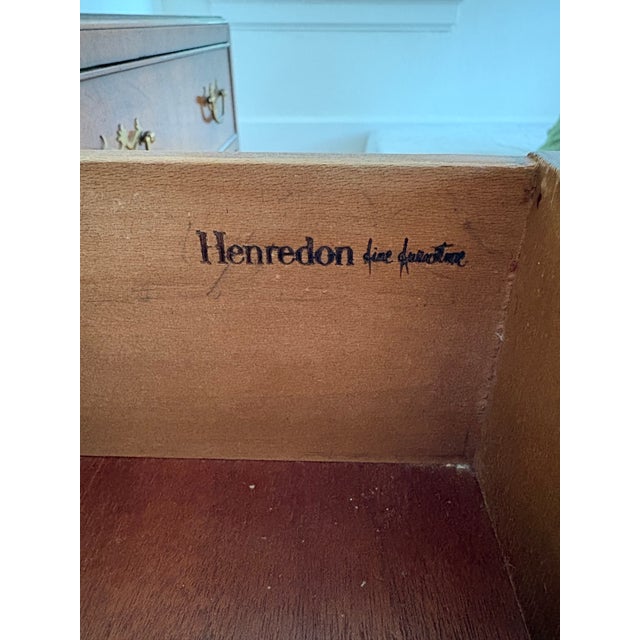 Pair Vintage Henredon Mahogany Night Stands For Sale In Jacksonville, FL - Image 6 of 9