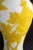 Glass Antique 14” Chinese Imperial Yellow Peking Glass Vase, Hand Carved, C1910 For Sale - Image 7 of 13