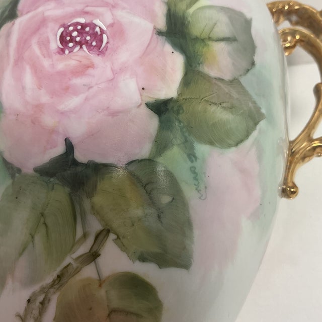 Mid 20th Century Lenwile-Ardalt Footed Urn For Sale - Image 10 of 11