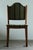 Vintage Baroque Slim Oak Dining Chairs with Upholstered Backs, 1960s, Set of 4 For Sale - Image 16 of 18