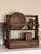 19th Century Rustic Handcrafted Two-Tier Wooden Standing Countertop Shelf For Sale - Image 18 of 18