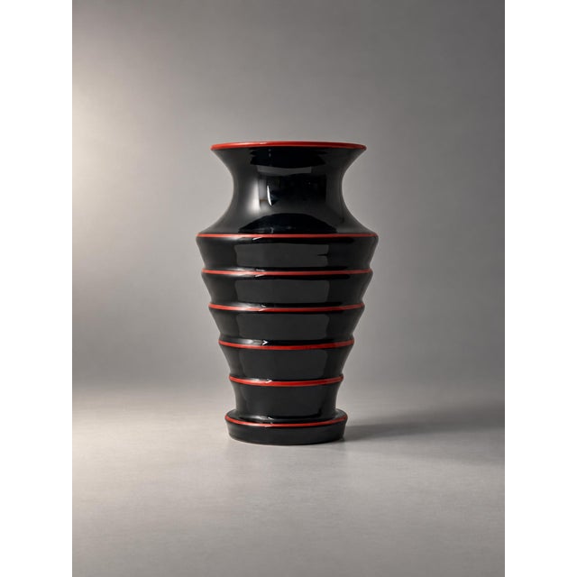 Art Deco Glass Vase, Sweden, 1930s For Sale - Image 6 of 6