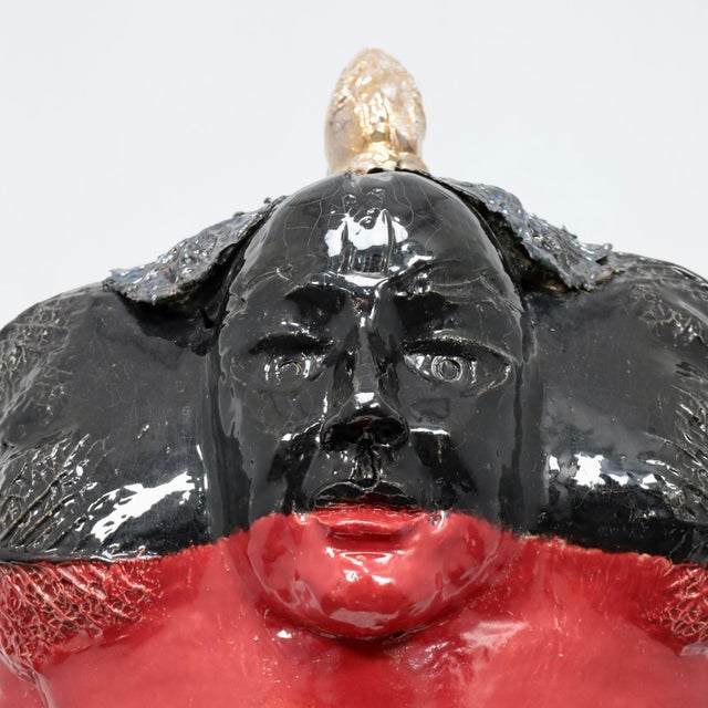 Henk van Rooij, Figurative Composition, 1990s, Ceramic For Sale - Image 9 of 11