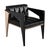 "Arcadia" Chair With Stainless Steel and Bronze, Handcrafted For Sale - Image 4 of 8