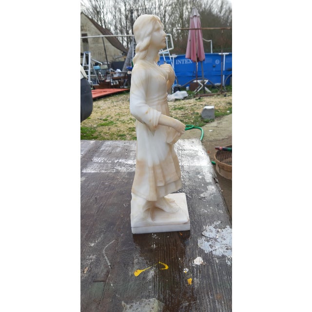 A.Michelot, Figurative Composition, 19th Century, White Marble For Sale - Image 4 of 18