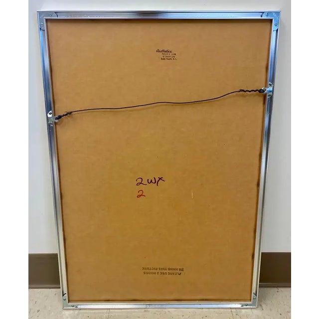 James Coignard 1979 Art Expo Poster Entitled "Vision Nouvelle", Framed 1979 For Sale In New York - Image 6 of 6