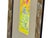 Vintage Yellow Scenery Embroidered Rectangular Framed Wall Art D For Sale - Image 11 of 13