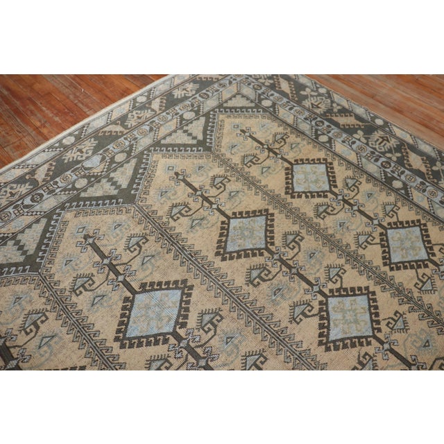 Textile Vintage Anatolian Rug - 10'4" x 11'10" For Sale - Image 7 of 13