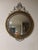 Round Wall Mirror in Gilt Metal with Scrollwork, 1950s For Sale - Image 6 of 7