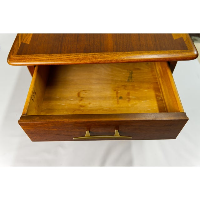 Mid Twentieth Century Modern Lane Acclaim Side Table With Drawer For Sale - Image 10 of 14