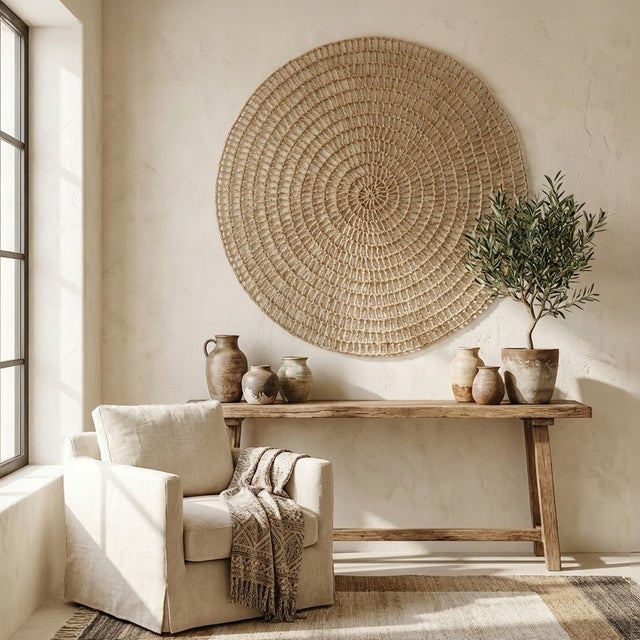 Contemporary Contemporary Chabka Wall Decor Rug For Sale - Image 3 of 11