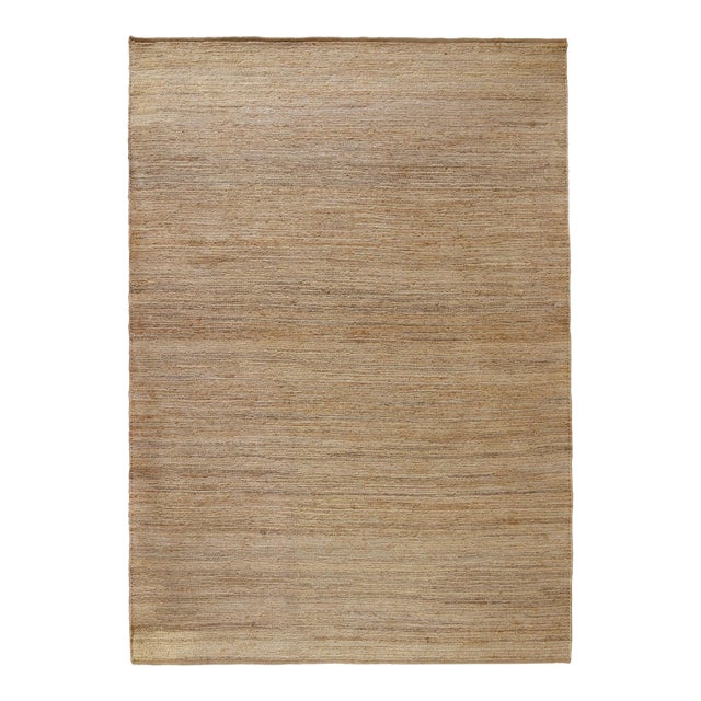 Soumak Jute Natural Rug - 9 X 12 For Sale