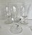 Art Deco 1940's Dolly Madison Rose Etched Crystal Glasses by Heisey - Set of 7 For Sale - Image 3 of 12