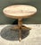 Vintage Turned Wood Pedestal Side Table For Sale - Image 4 of 16