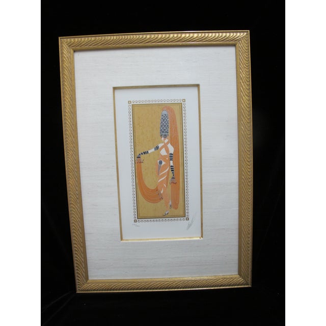 Erte Romain De Tirtoff Scheherzade Suite Art Deco Signed Serigraph Set of 4 For Sale - Image 12 of 18