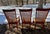 Wood Set 10 Dining Chairs Mission Shaker Amish Style Cherry Wood Slat Backs 2 Arms 8 Sides. For Sale - Image 7 of 8