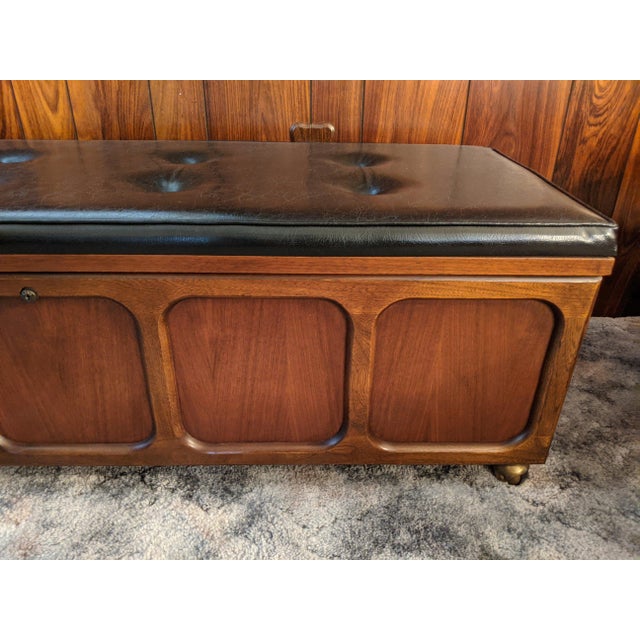 MidCentury Modern Lane Furniture Cedar Chest Bench Chairish