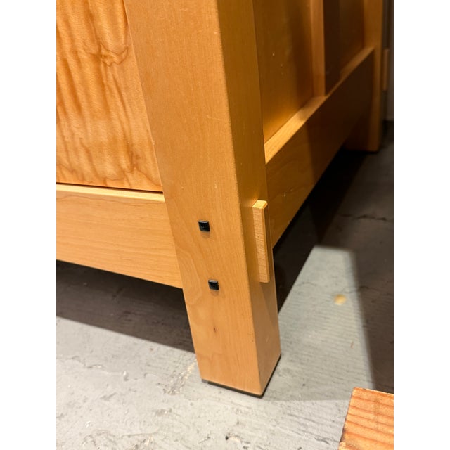 Berkeley Mills Bird's Eye Maple Wood Dresser For Sale - Image 15 of 18