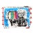 Pop, Interrupted - Colorful Figurative Andy Warhol Pop Art Painting by Gary John For Sale