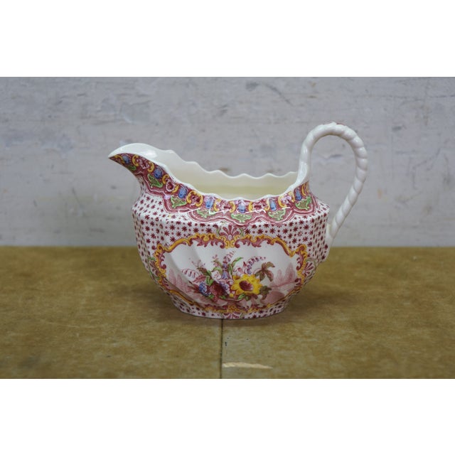1920s Victorian Copeland Spode Polychrome Transferware Dinner Service for 8 - 72 pcs For Sale - Image 12 of 18