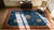 Wonderful Blue and Red Color With Great Florid Design Antique Chinese Peking Rug For Sale - Image 14 of 15