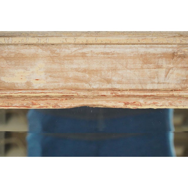 Handcrafted Waldorf Astoria Presidential Molding Beveled Wall Mirror 57.75 X 47.5 In. For Sale - Image 6 of 8