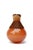 Small candy apricot india vessel ii, pia wüstenberg. Dimensions: d 18 x h 25. Materials: glass, wood, metal. Handmade in...