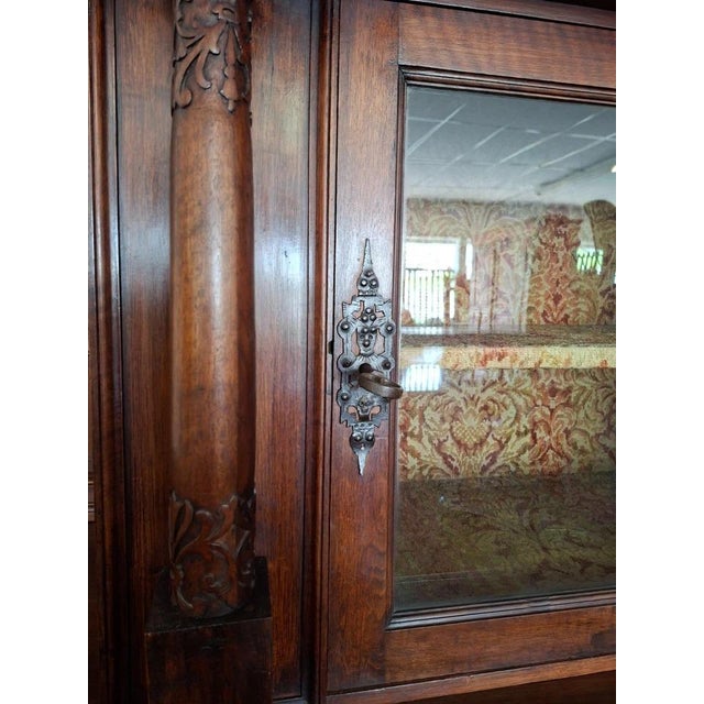 Renaissance Walnut 2-Body Buffet, 17th Century For Sale - Image 5 of 12