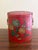 Early 20th Century Pair of Antique French Neoclassical Red & Gold Tole Cachepot With Lion Heads For Sale - Image 5 of 10